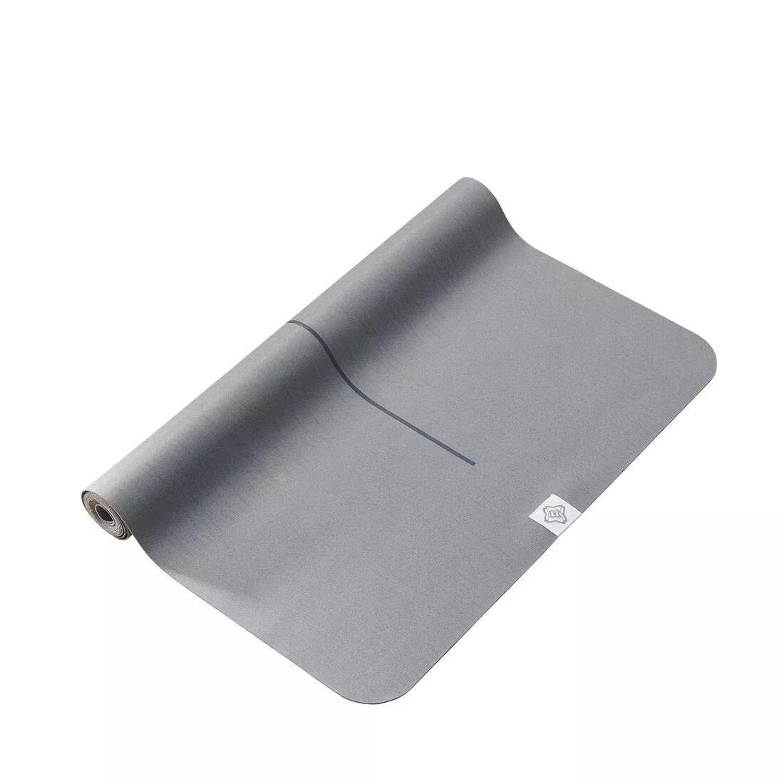 Travel Yoga Mat, Grey, No Color, large image number 0