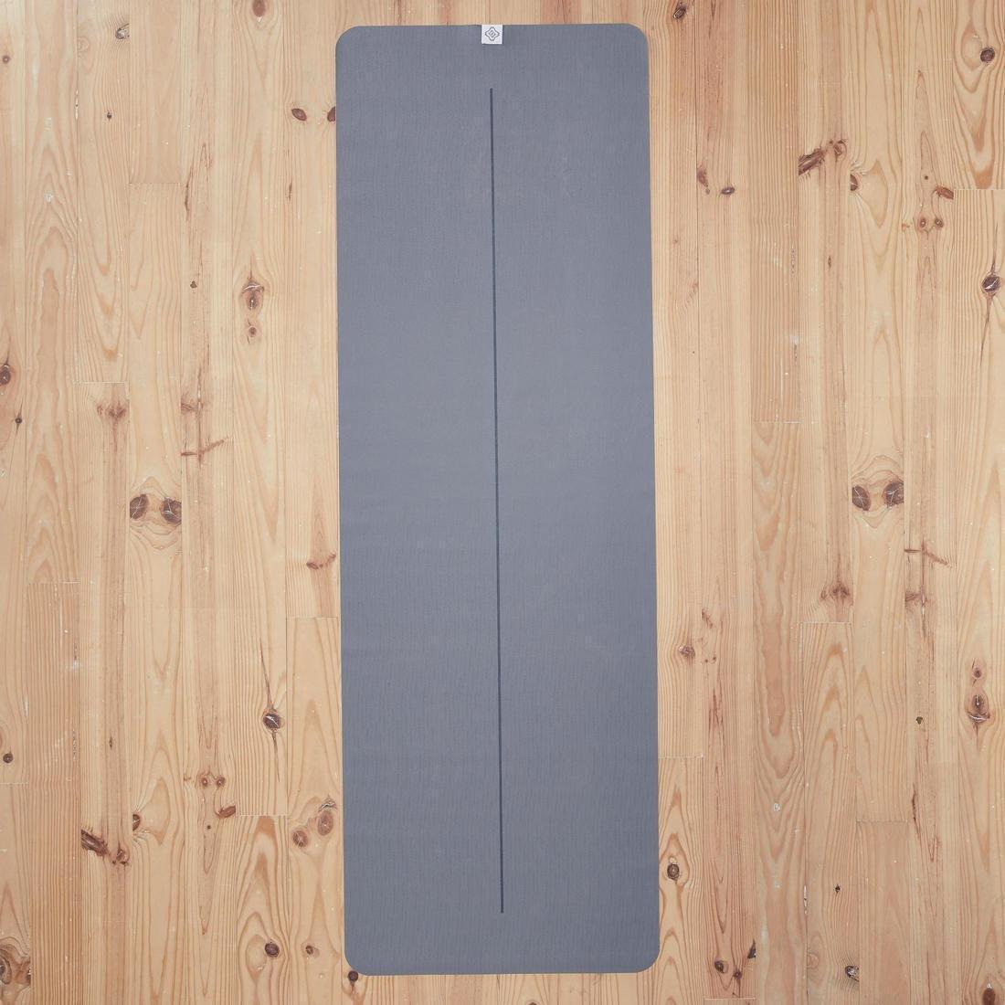 Travel Yoga Mat, Grey, No Color, large image number 1