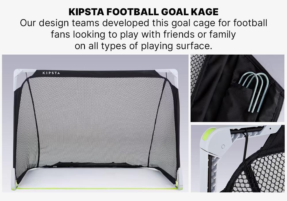 Football Goal Kage, Black, No Color, medium