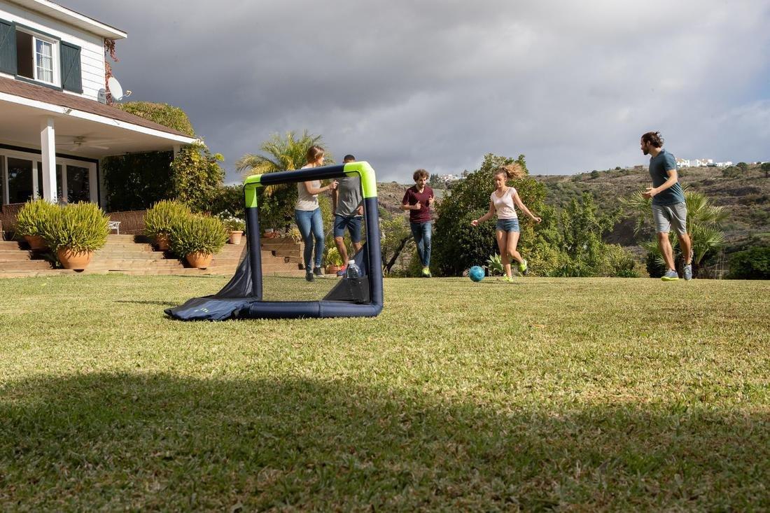 Inflatable Football Goal Air Kage, Blue, No Color, large image number 14