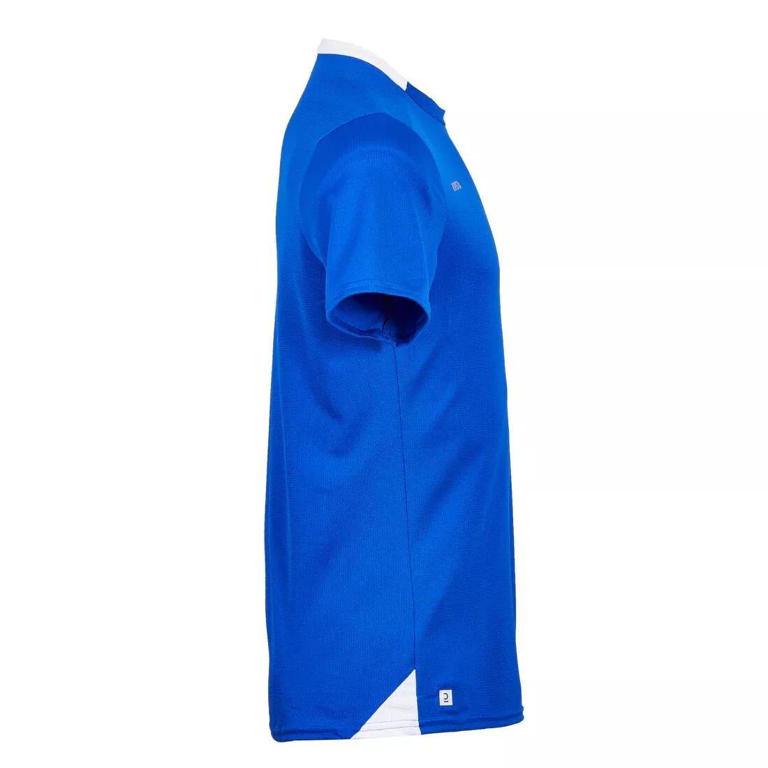 Adult Football Eco-Design Shirt F100, Bright Indigo, , large image number 6