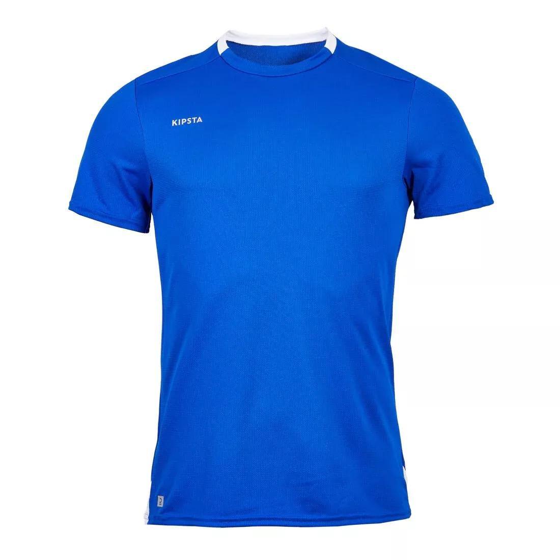 KIPSTA - Adult Football Eco-Design Shirt F100, Bright Indigo