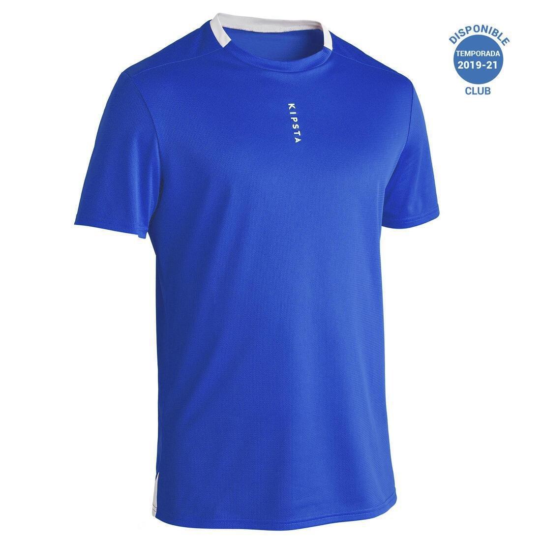 Adult Football Eco-Design Shirt F100, Bright Indigo, , large image number 14