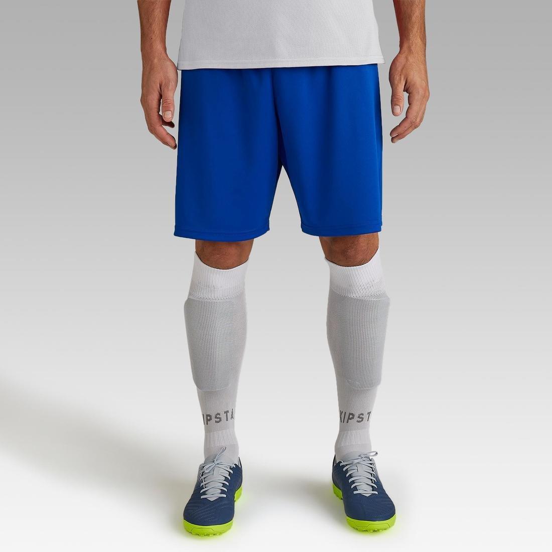Adult Football Eco-Design Shorts F100, Bright Indigo, , large image number 0