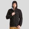 QUECHUA - Men Warm Hiking Fleece Jacket Sh500, Black