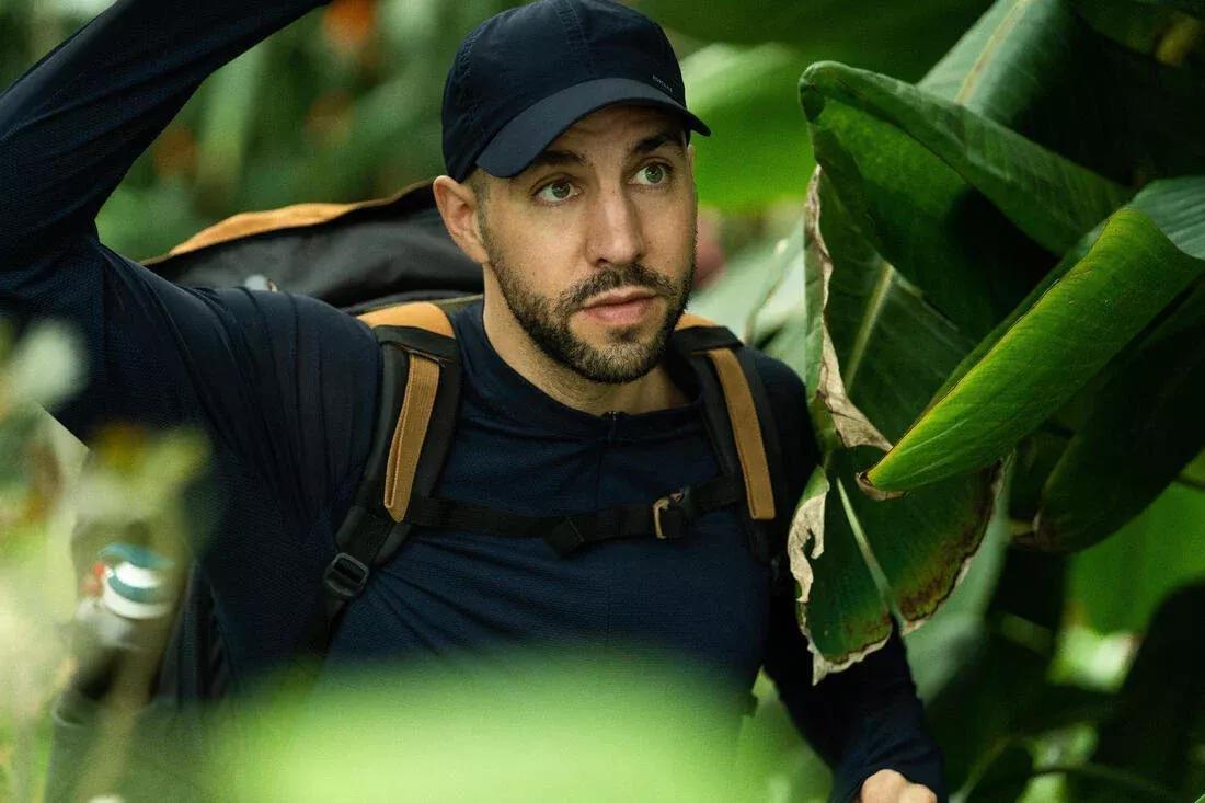 Trekking Travel Cap | Travel 100, Blue, No Color, large image number 3