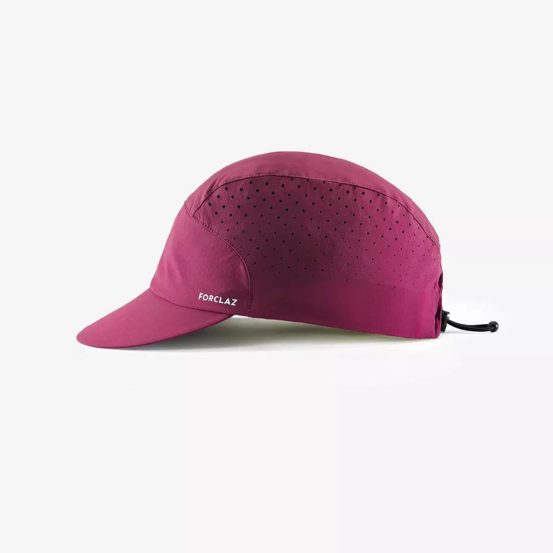 Montain Trekking Cap, Ventilated And Compact - Trek 500, Purple, No Color, large image number 12