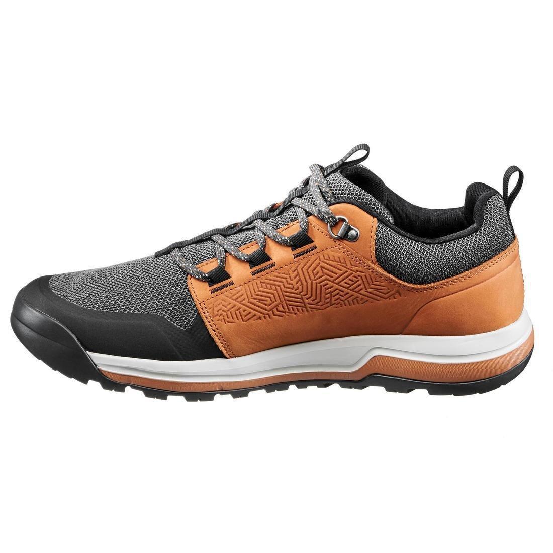ASPHALT BLUE Men's Hiking Shoes  - NH500, No Color, large image number 2