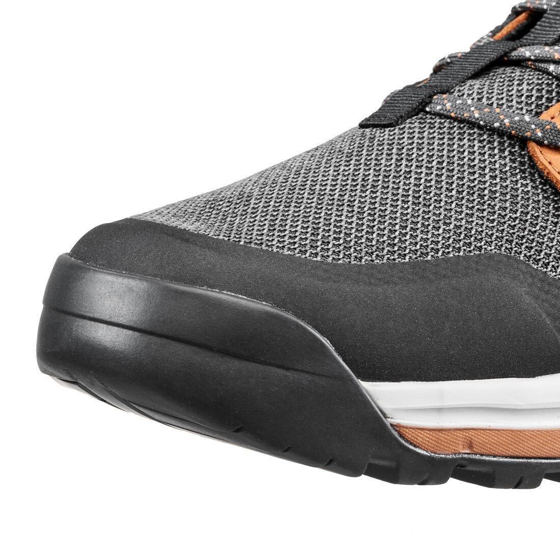 ASPHALT BLUE Men's Hiking Shoes  - NH500, No Color, large image number 9