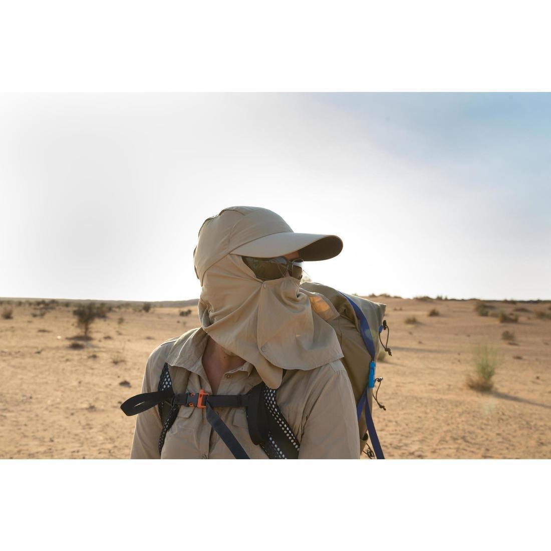 UV-Protective Cap, Brown, Sand, No Color, large image number 1
