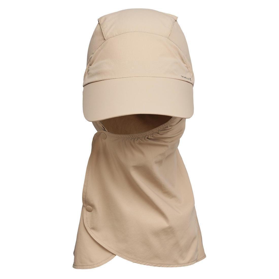 UV-Protective Cap, Brown, Sand, No Color, large image number 3