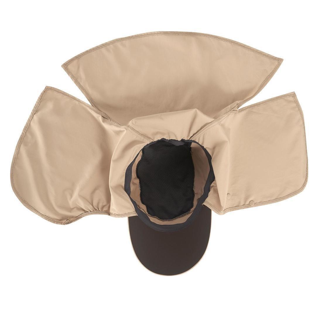 UV-Protective Cap, Brown, Sand, No Color, medium