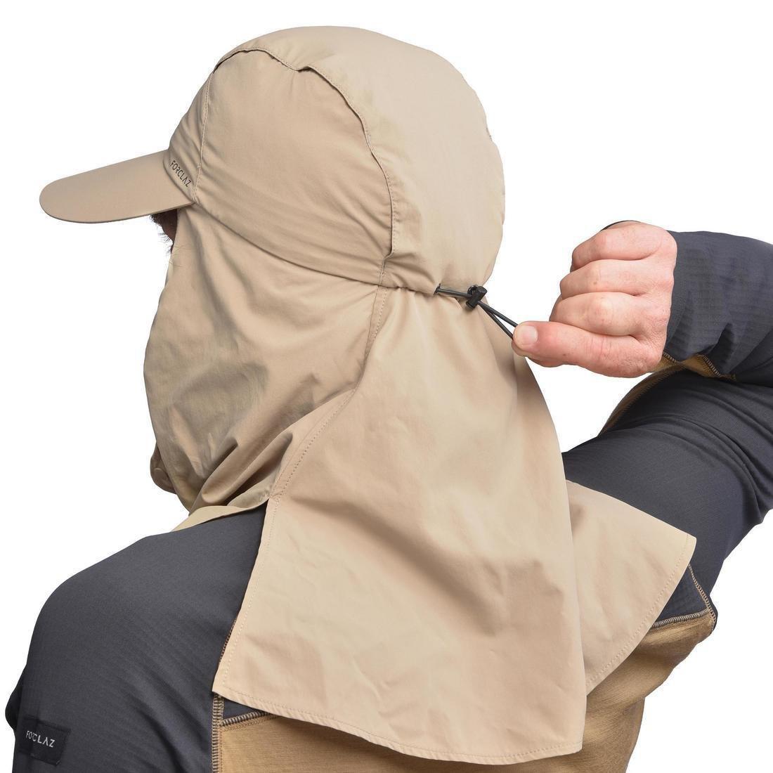 UV-Protective Cap, Brown, Sand, No Color, medium