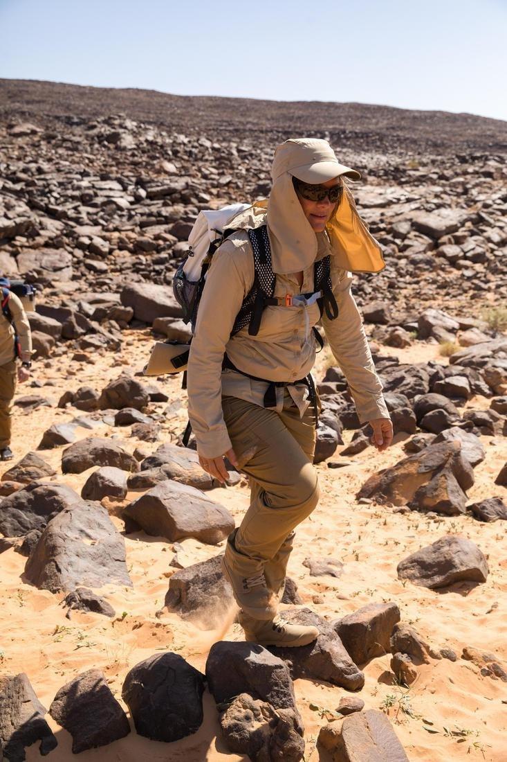 UV-Protective Cap, Brown, Sand, No Color, medium