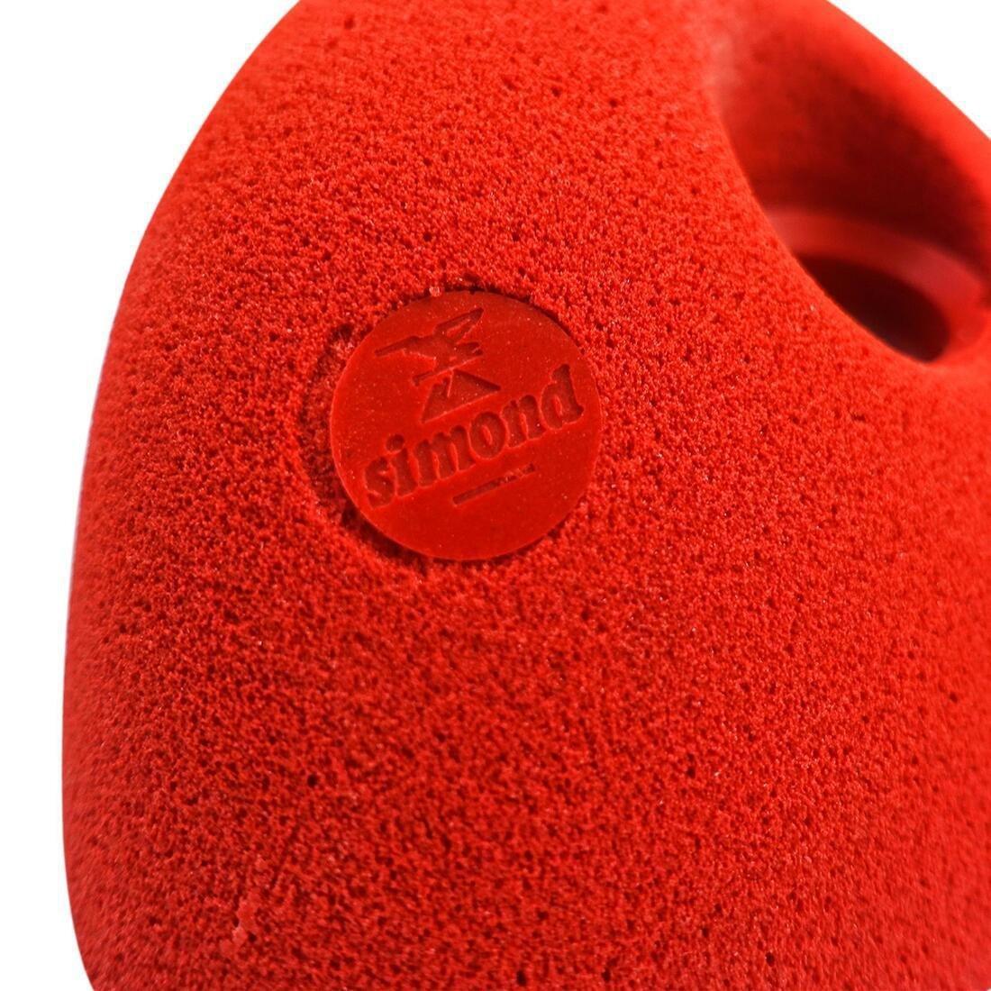 SCARLET RED CLIMBING HOLDS VERTIKA JUGS MEDIUM X10, No Color, large image number 9