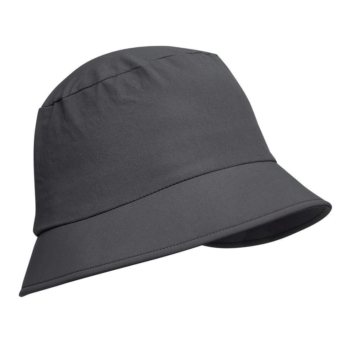 Mountain Trekking Hat Trek 100, Carbon Grey, No Color, large image number 0