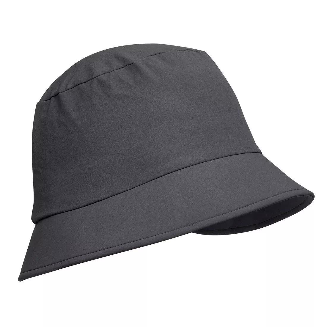 Mountain Trekking Hat Trek 100, Carbon Grey, , large image number 1