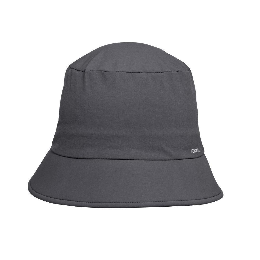 Mountain Trekking Hat Trek 100, Carbon Grey, No Color, large image number 2