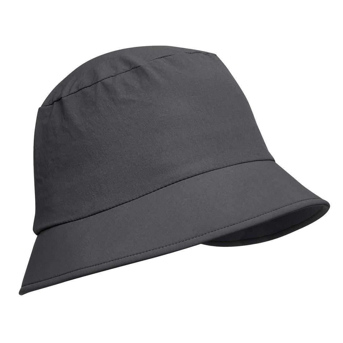 Mountain Trekking Hat Trek 100, Carbon Grey, No Color, large image number 6