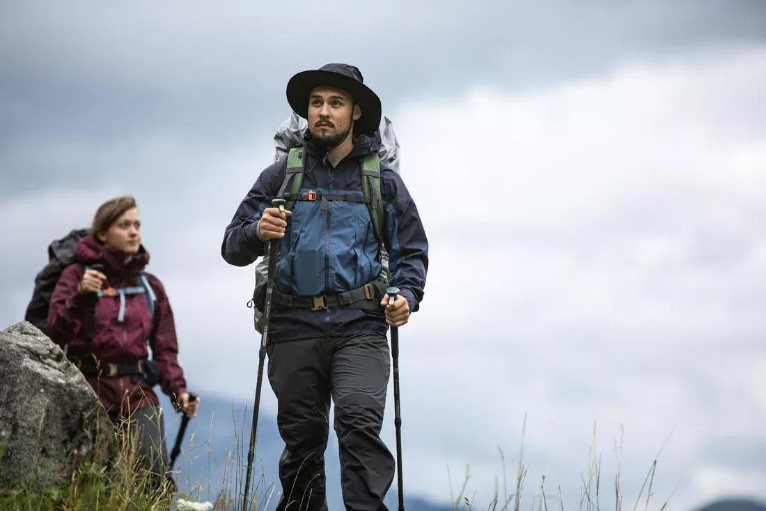 Waterproof Trekking Hat, MT900, Steel Grey, No Color, large image number 4