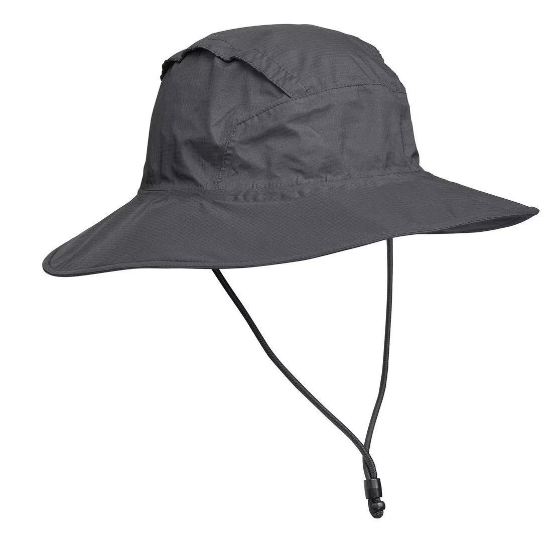 Waterproof Trekking Hat, MT900, Grey, No Color, medium