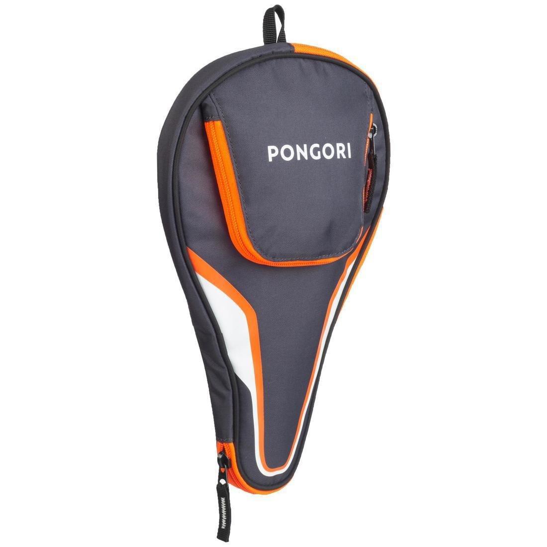 Fc 710 Table Tennis Bat Cover, Abyss Grey, No Color, large image number 1