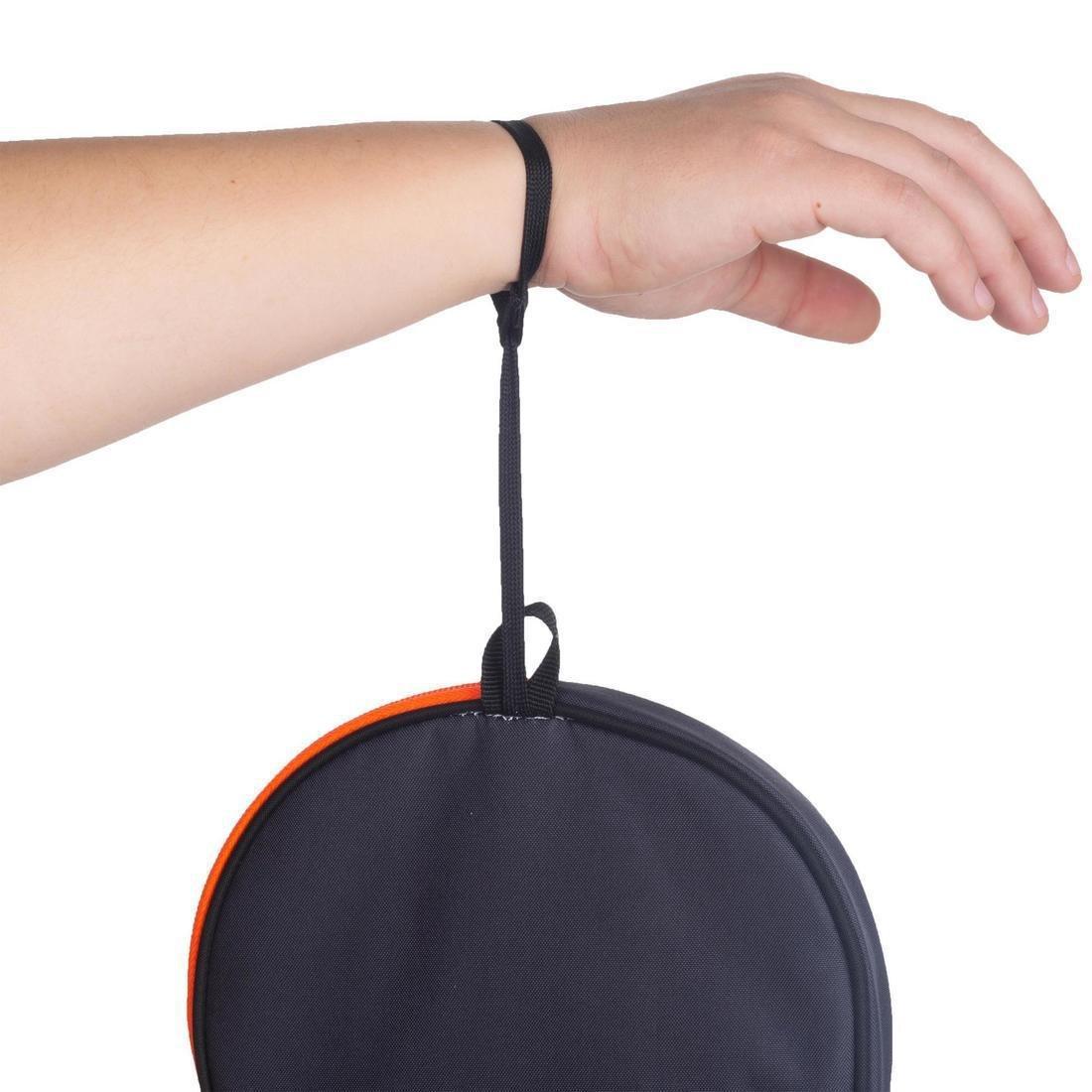 Fc 710 Table Tennis Bat Cover, Abyss Grey, No Color, large image number 3