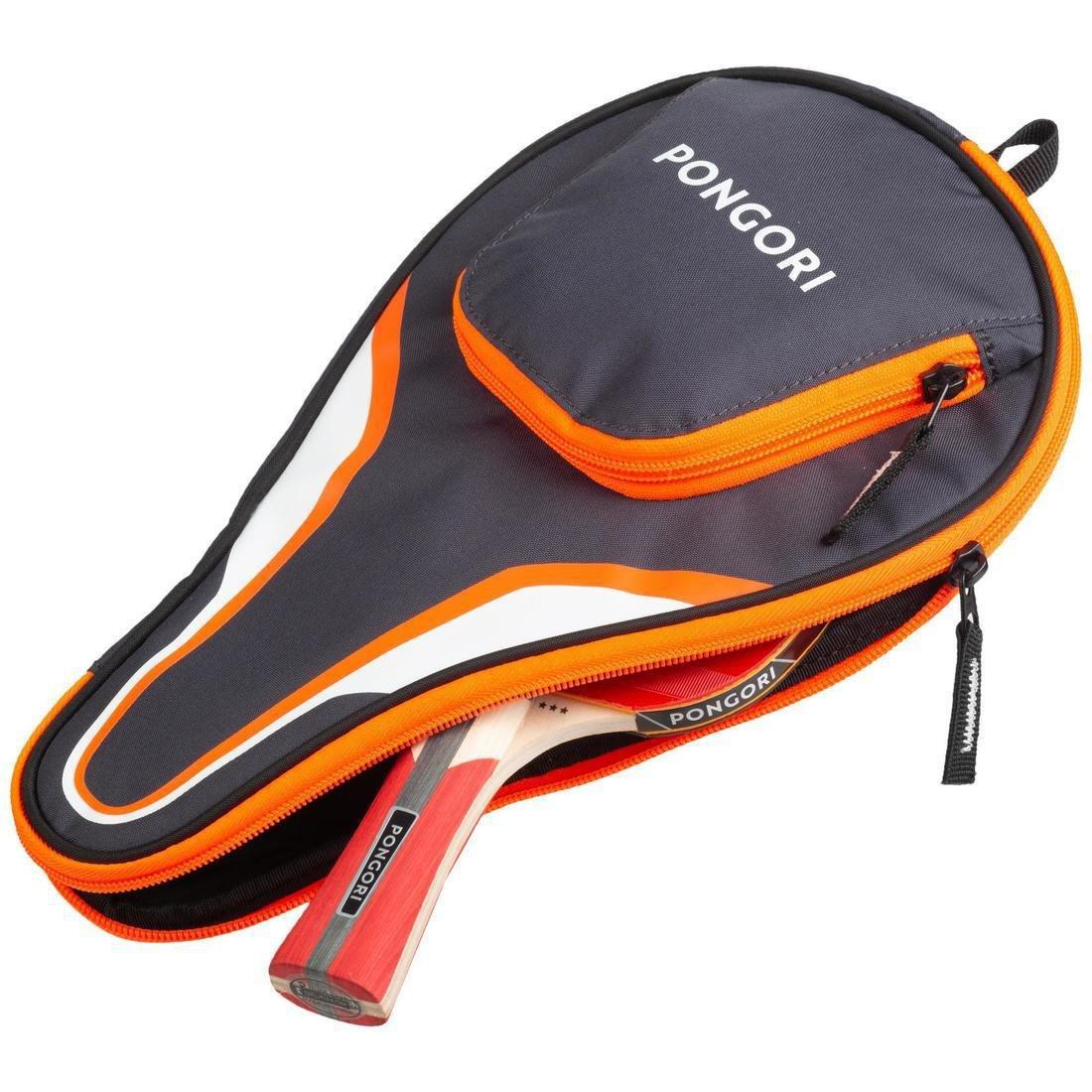 Fc 710 Table Tennis Bat Cover, Abyss Grey, No Color, large image number 5