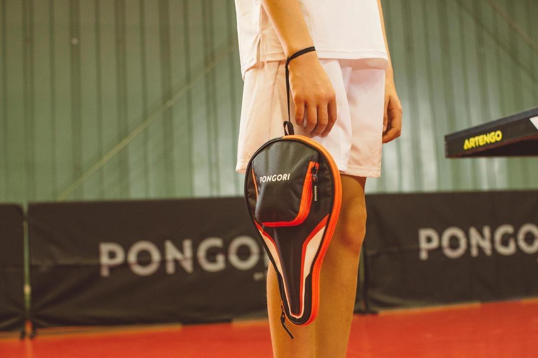 Fc 710 Table Tennis Bat Cover, Abyss Grey, No Color, large image number 8