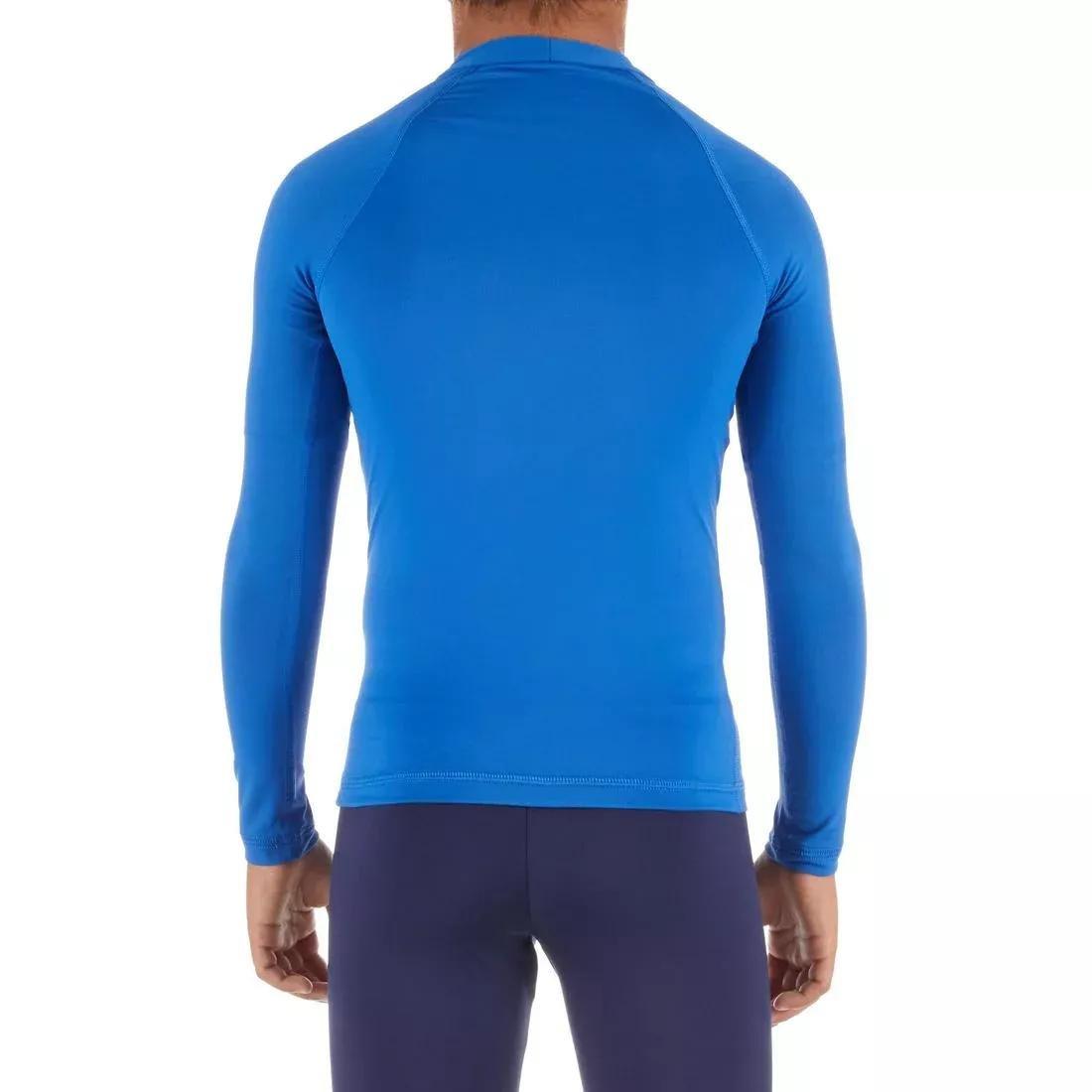 100 Children's Long Sleeve UV Protection Top Surfing T-Shirt, Royal Blue, , large image number 14