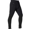 DOMYOS - Fitness Slim-Fit Jogging Bottoms with Zip Pockets, Grey