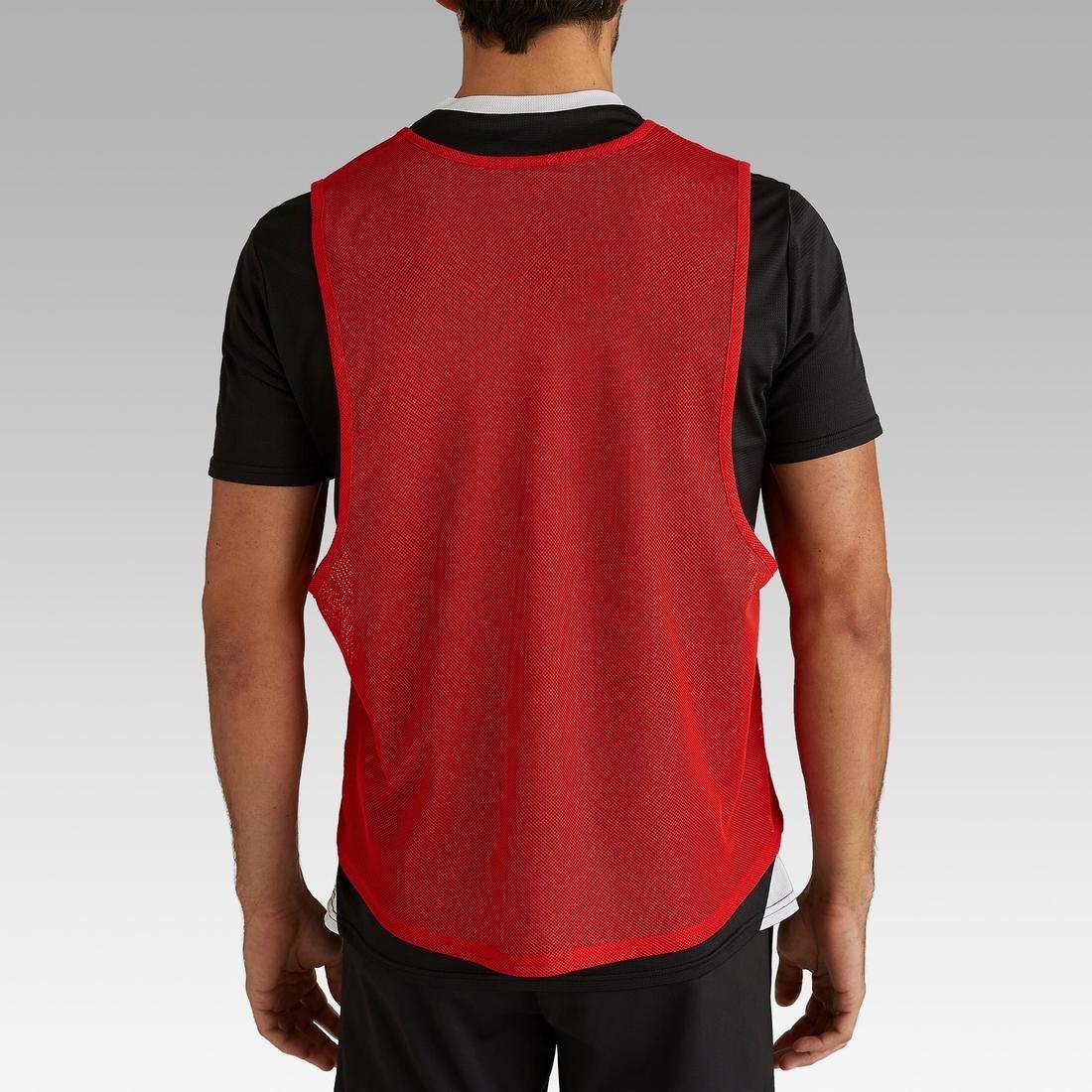Adult Bib, Fluo Blood Orange, No Color, large image number 2