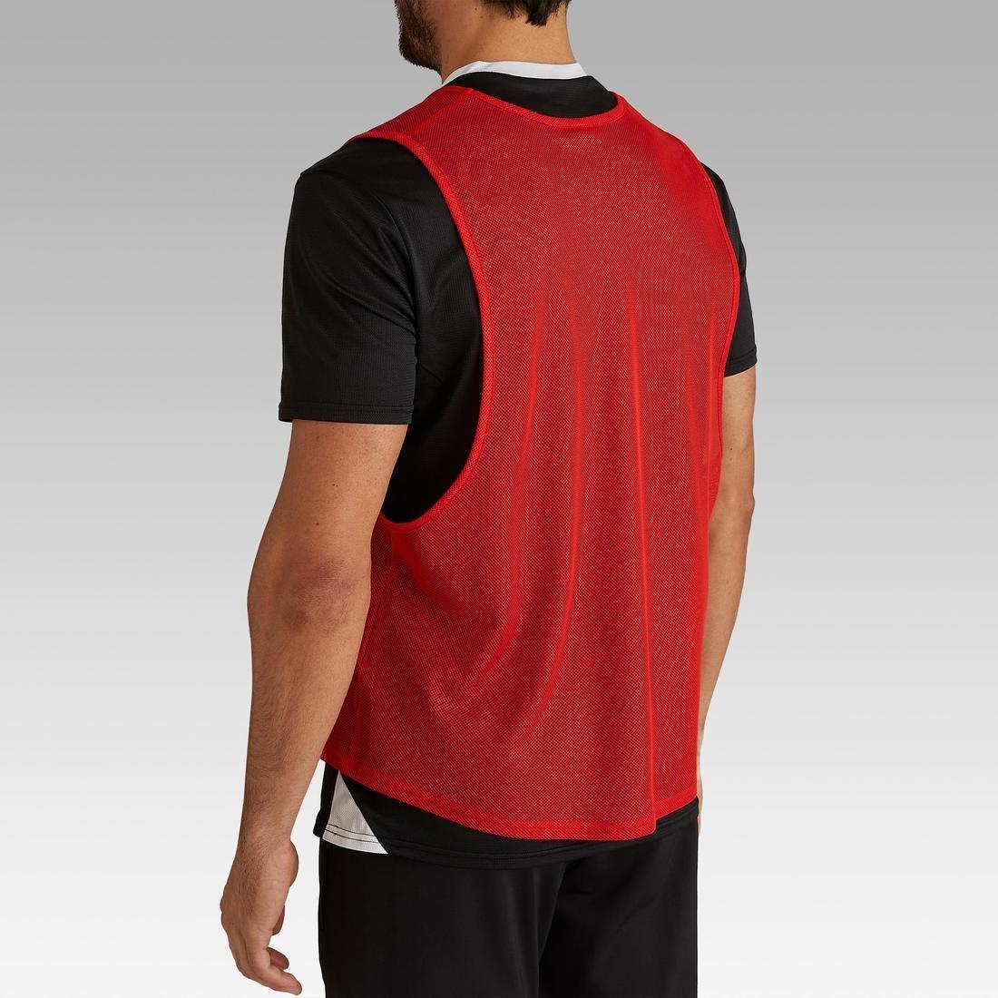Adult Bib, Fluo Blood Orange, No Color, large image number 3