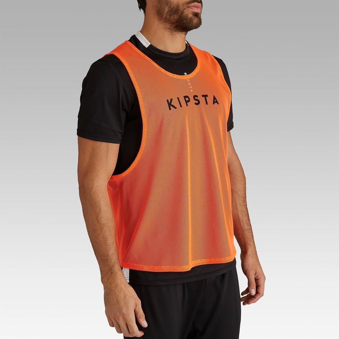 KIPSTA - Adult Bib, Fluo Blood Orange