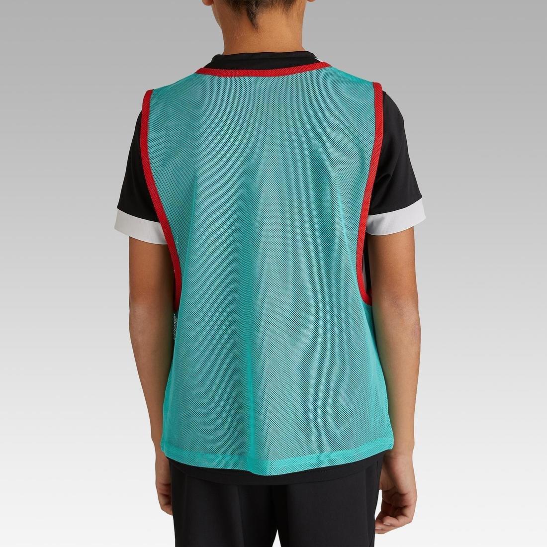 Junior Bib, Fluo Blood Orange, No Color, large image number 4