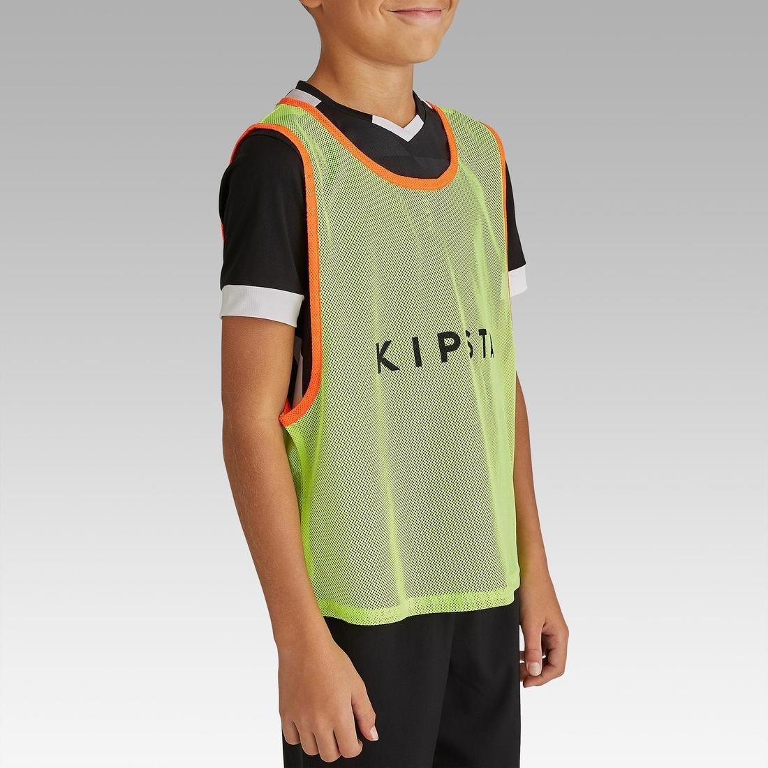 Junior Bib, Fluo Blood Orange, No Color, large image number 9