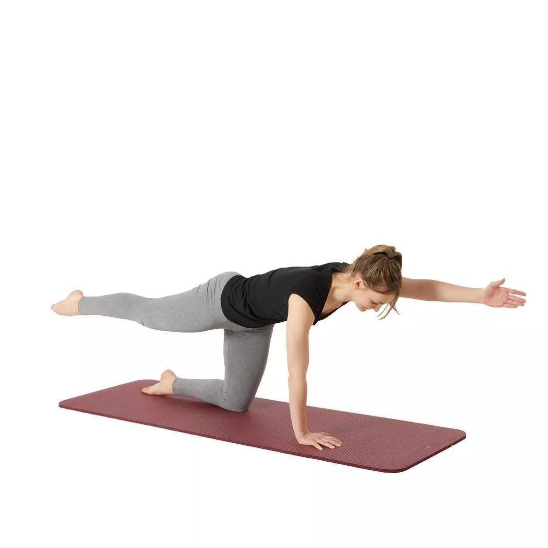 Comfort Fitness Floor Mat, Purple, No Color, large image number 2