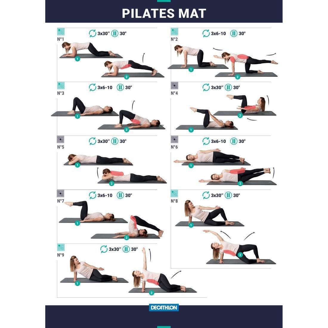 Fitness Comfort Mat, Black, No Color, large image number 5