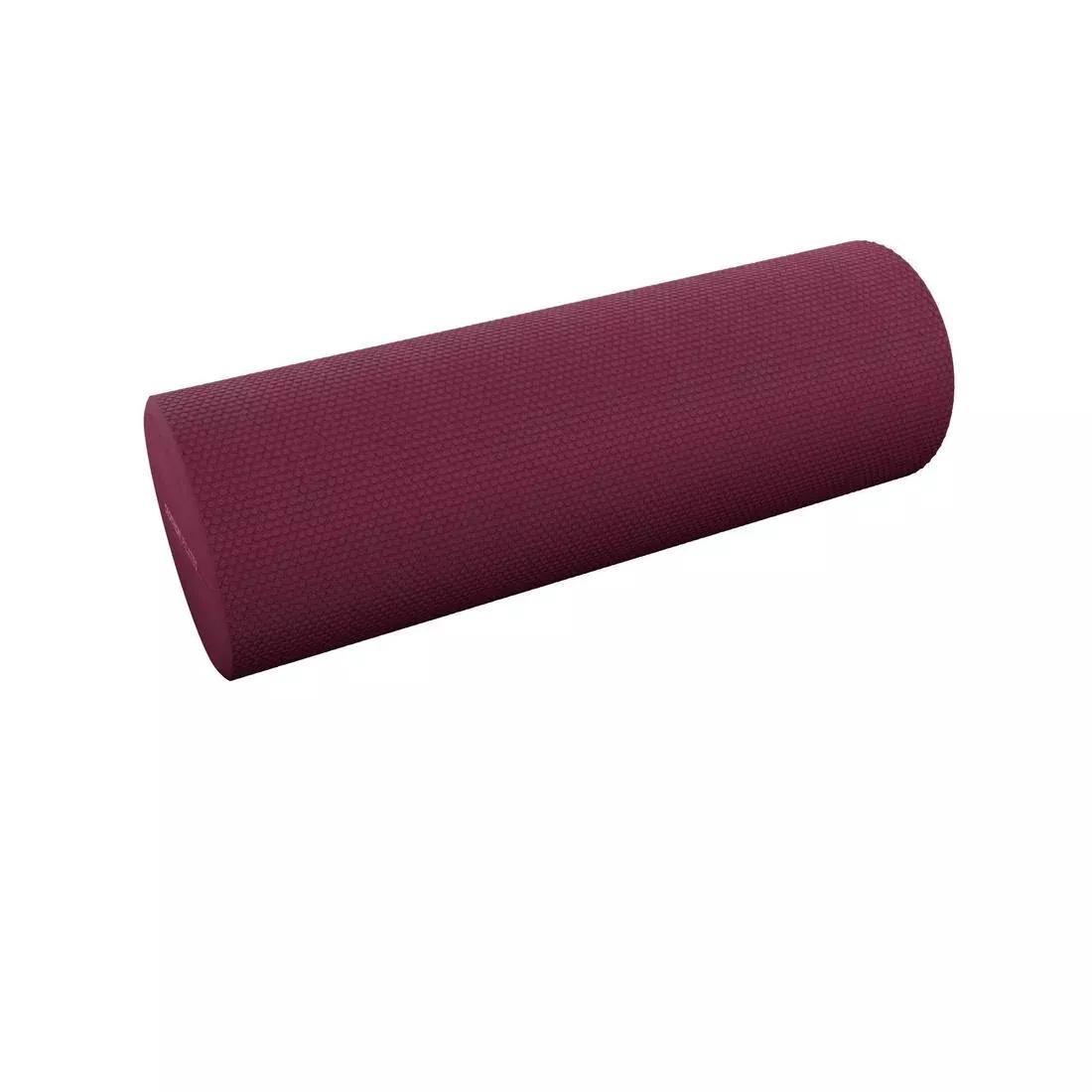 DOMYOS - Fitness Mini Foam Roller Purple, Damson