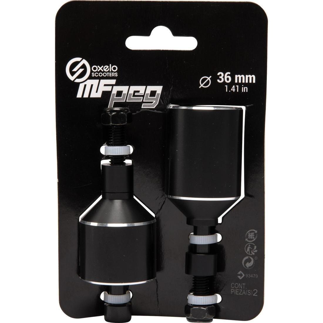 Aluminium Mf Freestyle Scooter Pegs , Black, No Color, large image number 7