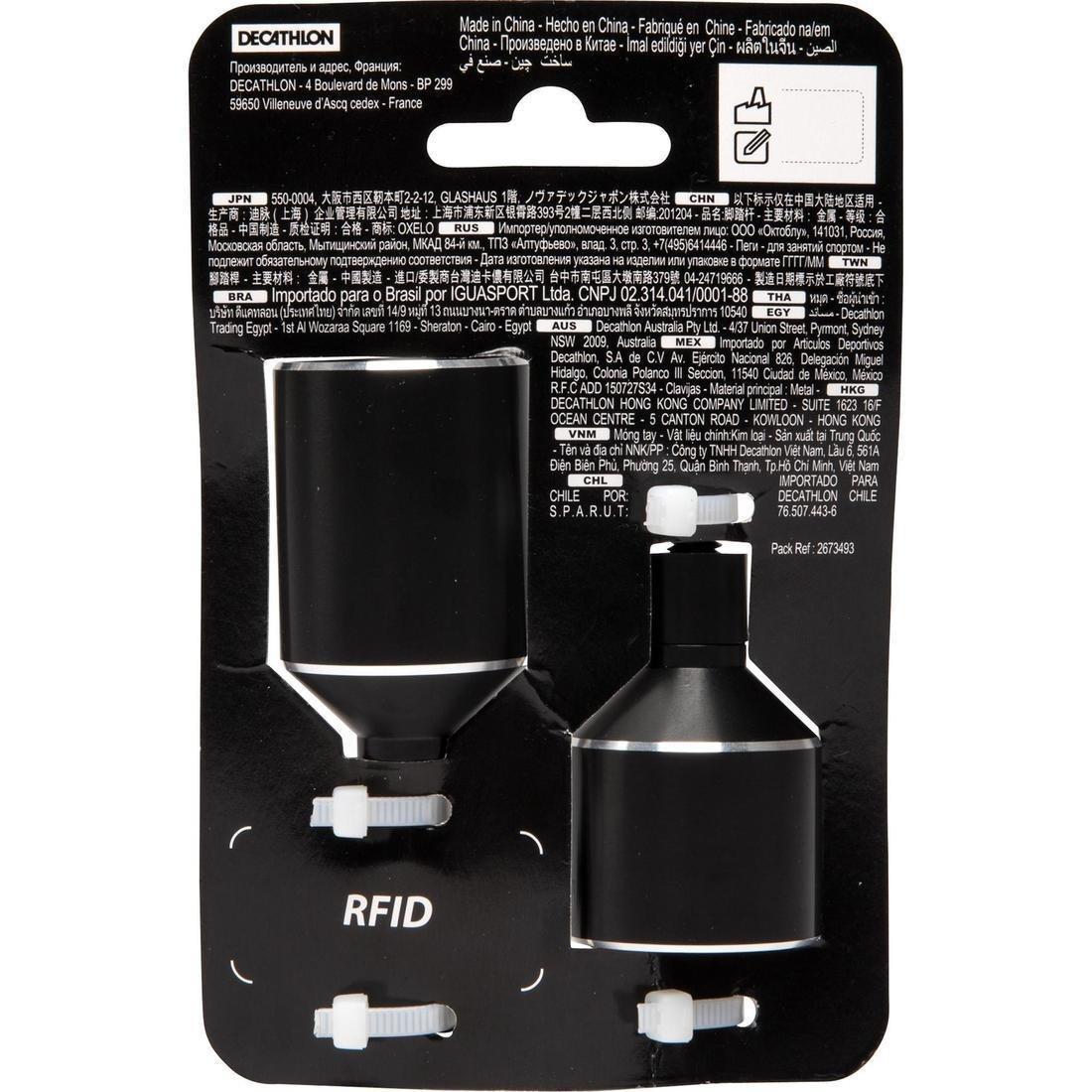 Aluminium Mf Freestyle Scooter Pegs , Black, No Color, large image number 8