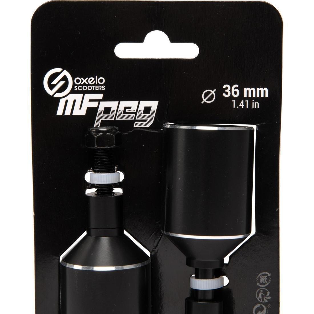 Aluminium Mf Freestyle Scooter Pegs , Black, No Color, large image number 9