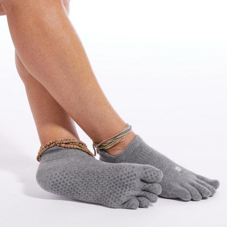 KIMJALY - Non-Slip Yoga Toe Socks, Blue
