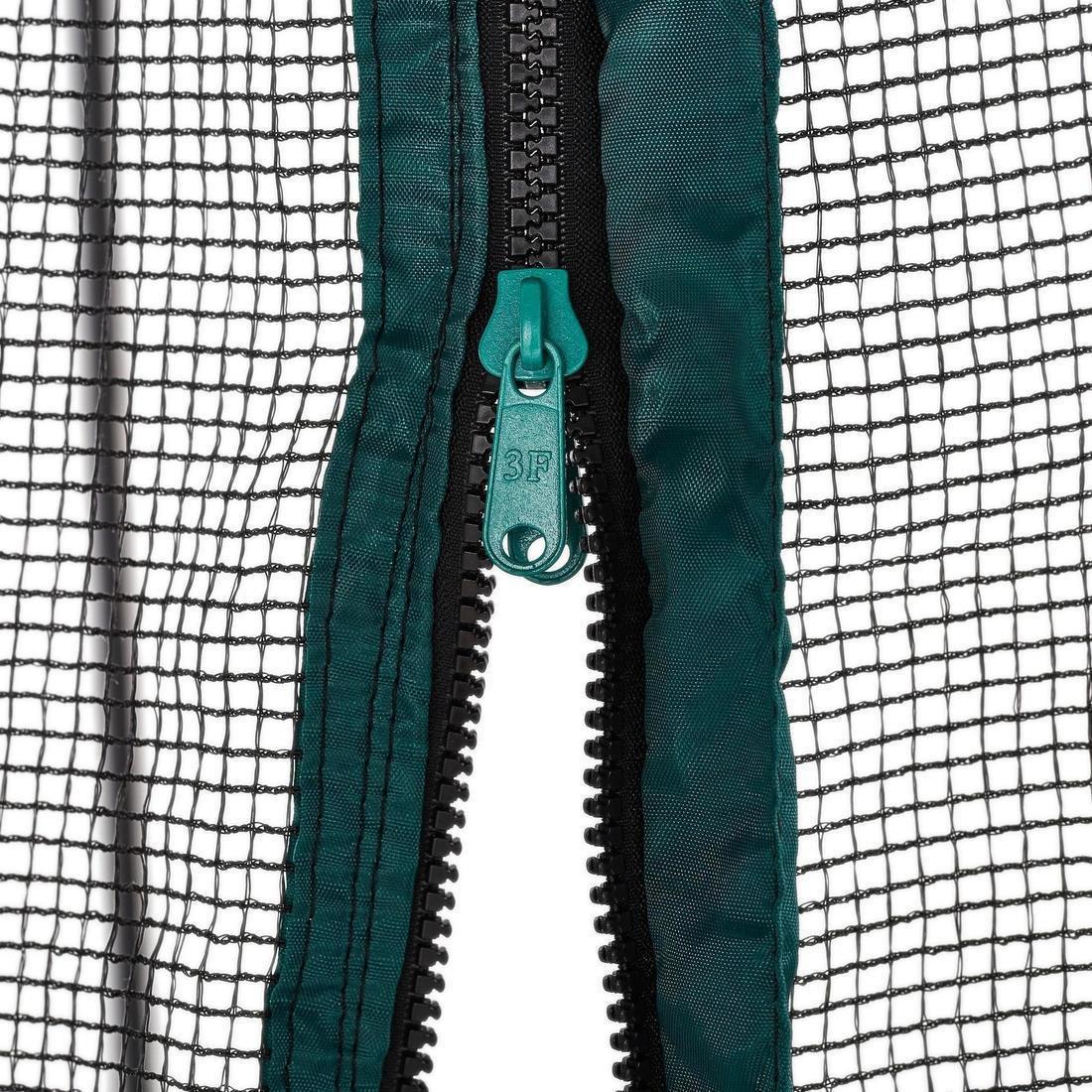 Octagonal Trampoline With Safety Net - 300, Black, , large image number 1