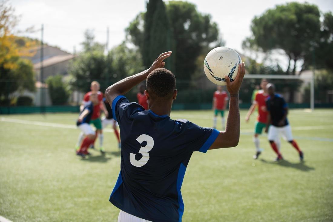 F500 Adult Football Jersey, Black, No Color, large image number 5