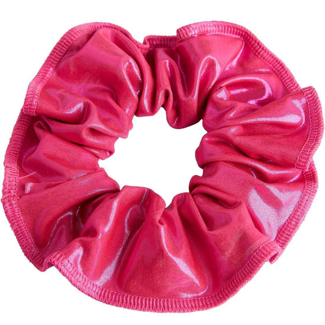 Artistic Gymnastics Scrunchie Glitter, Turquoise, No Color, large image number 1