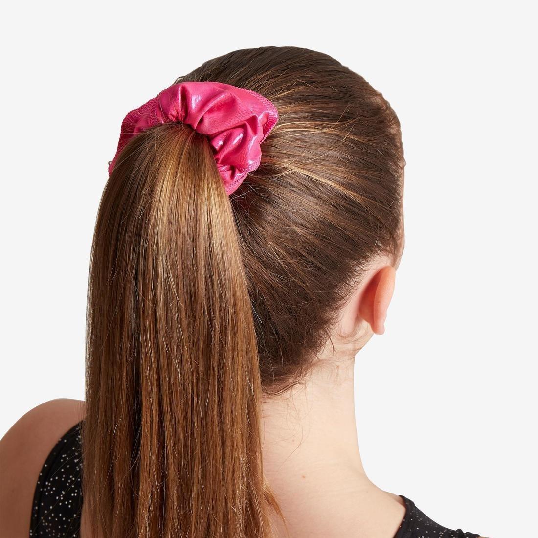 Artistic Gymnastics Scrunchie Glitter, Turquoise, , large image number 9