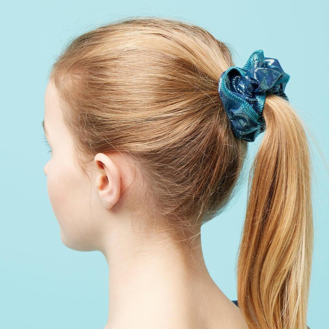 Artistic Gymnastics Scrunchie Glitter, Turquoise, , large image number 13