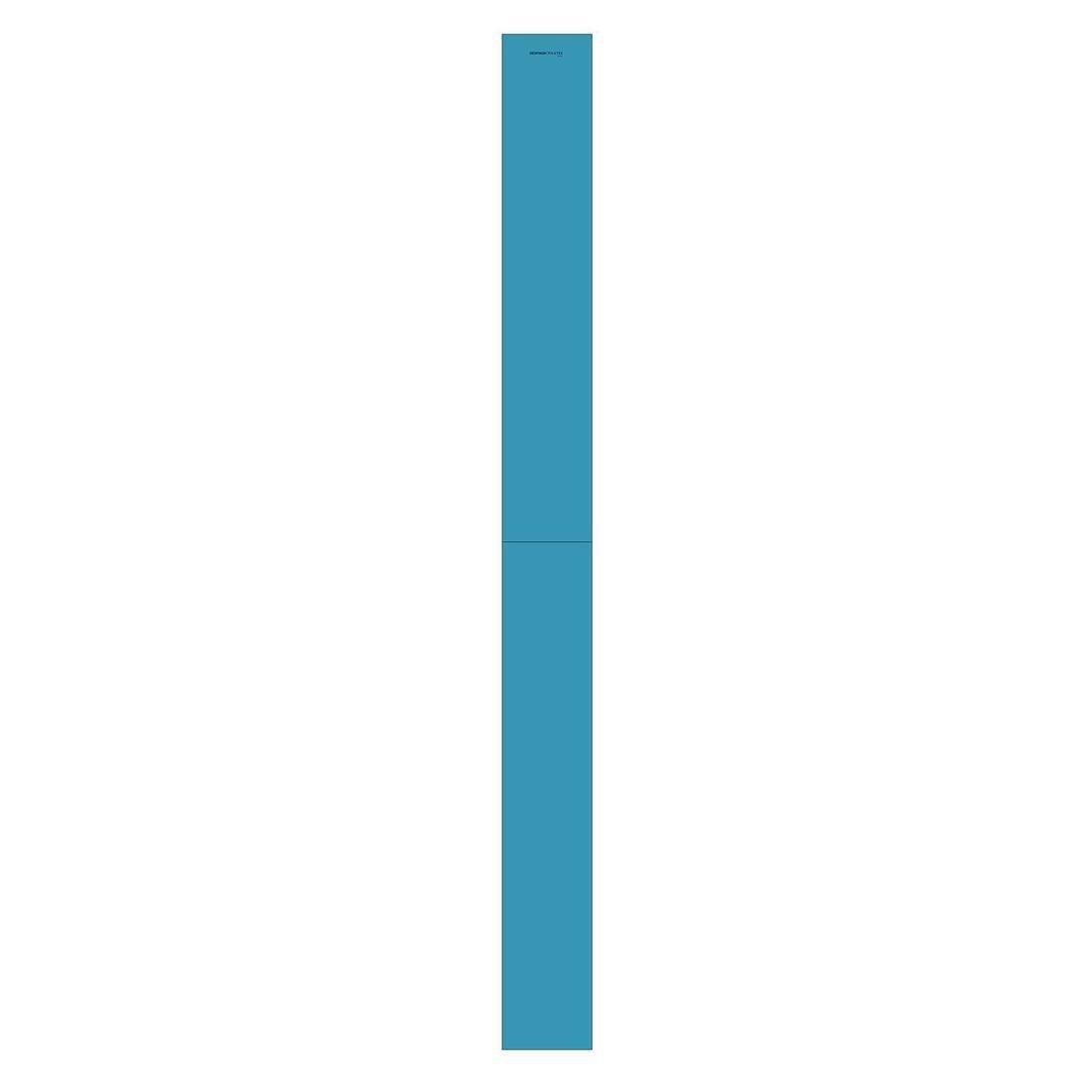 Fitness Rubber Low Resistance Band, Turquoise, Blue, No Color, large image number 2
