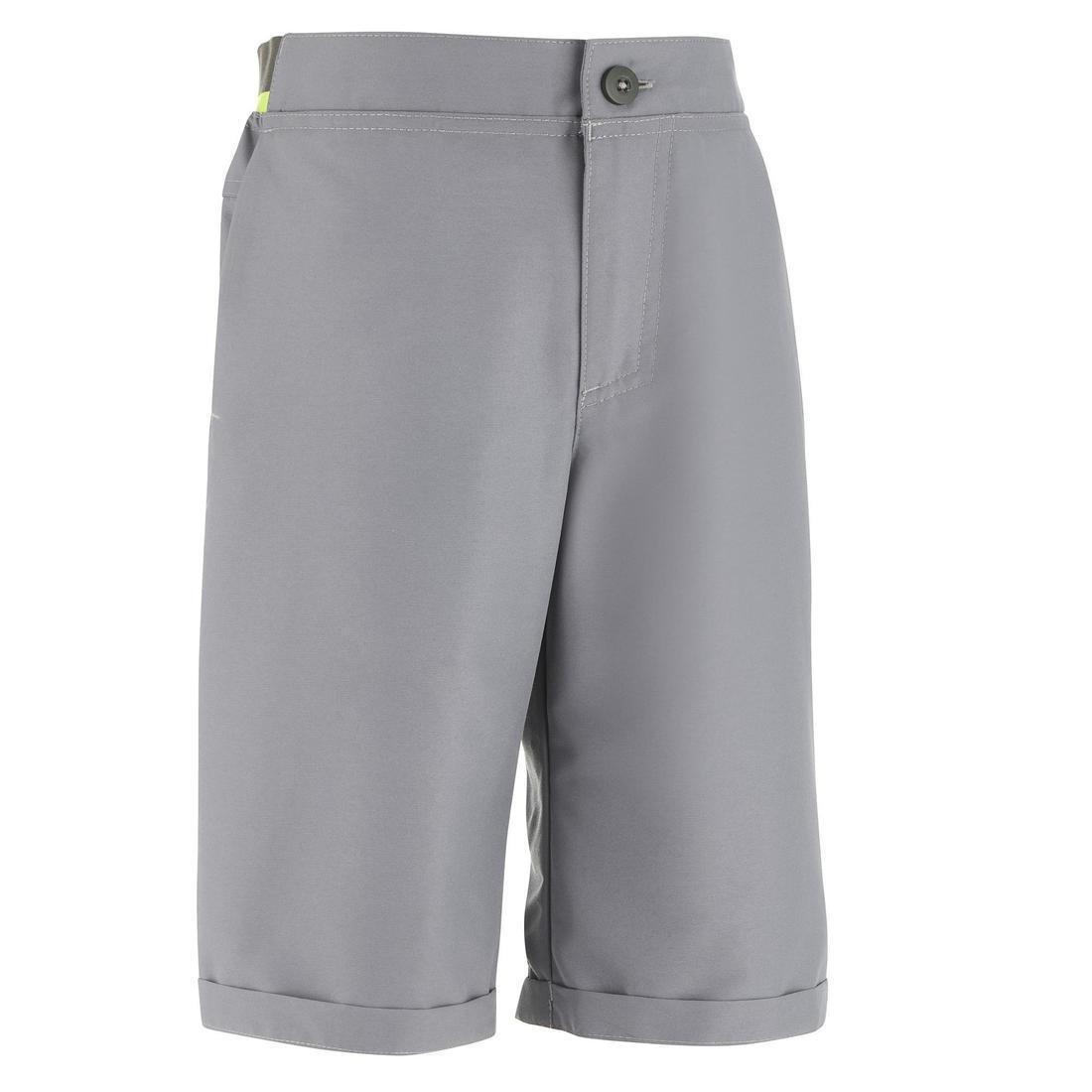 QUECHUA - Kids' Hiking Shorts, Graphite